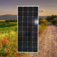广东晶天太阳能板太阳能广告灯单晶发电板160W瓦太阳能光伏板