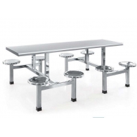 广州大学食堂餐桌椅不锈钢餐桌椅厂家供应硬度强结实耐用