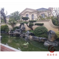 重庆太湖石原石  庭院流水假山大型太湖石  园林窟窿石